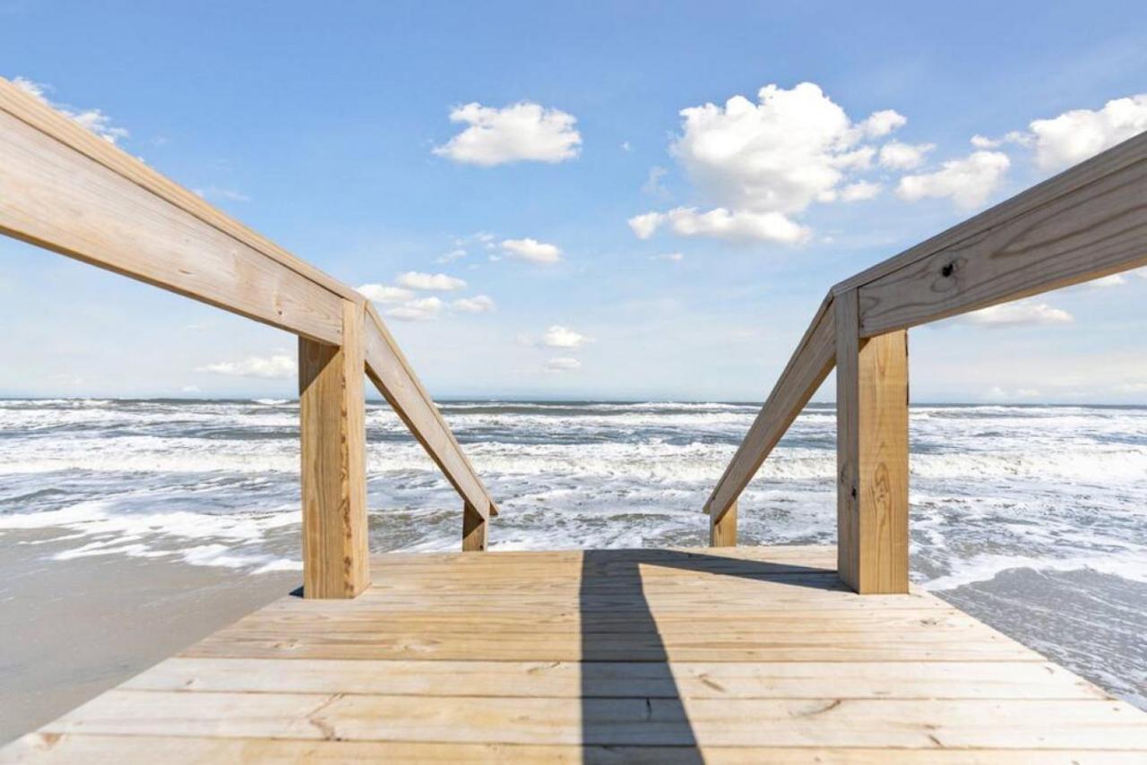 Beach Block Parking Modern Decor Porch Brigantine Luaran gambar