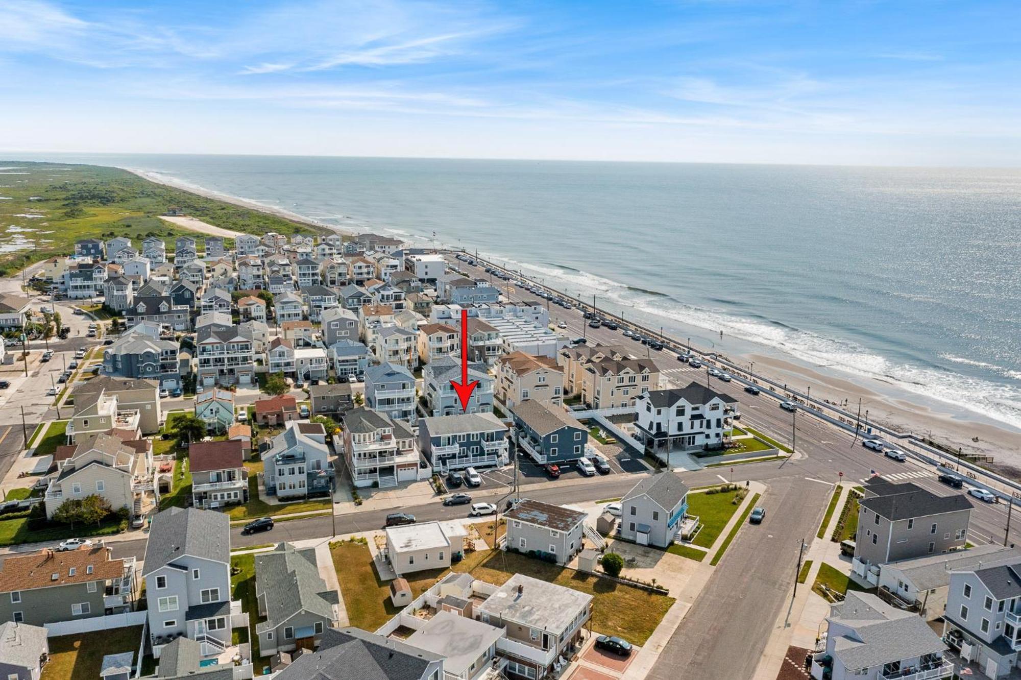 Beach Block Parking Modern Decor Porch Brigantine Luaran gambar