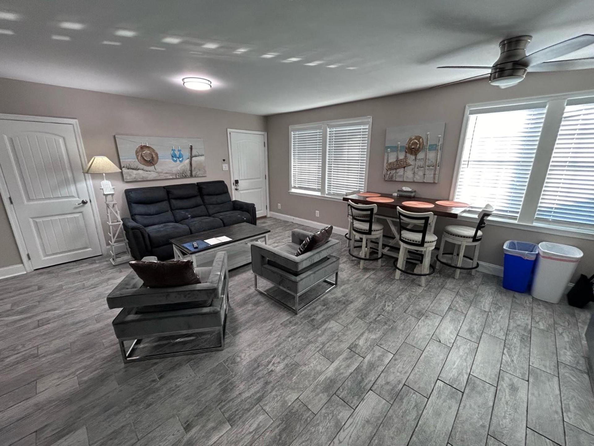 Beach Block Parking Modern Decor Porch Brigantine Luaran gambar